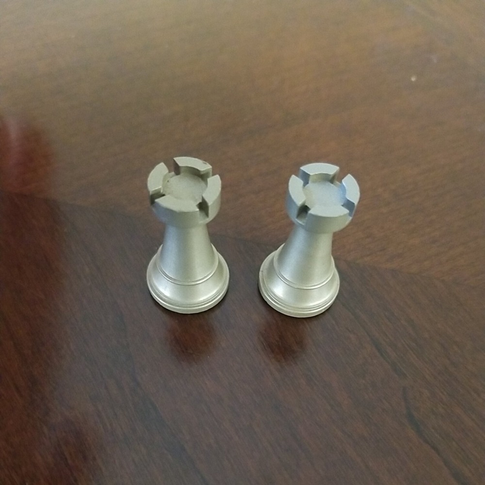 Radio Shack Chess Champion 2150L Replacement Parts Light Set Of 2 Rooks